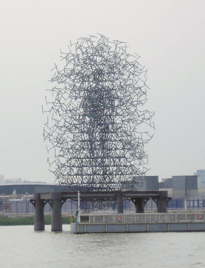 Quantum Cloud by Antony Gormley
