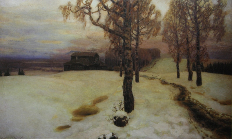 Spring thaw by Apollinary Vasnetsov