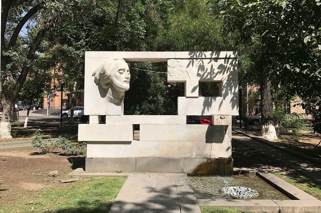 Sayat Nova monument by Ara Harutyunyan