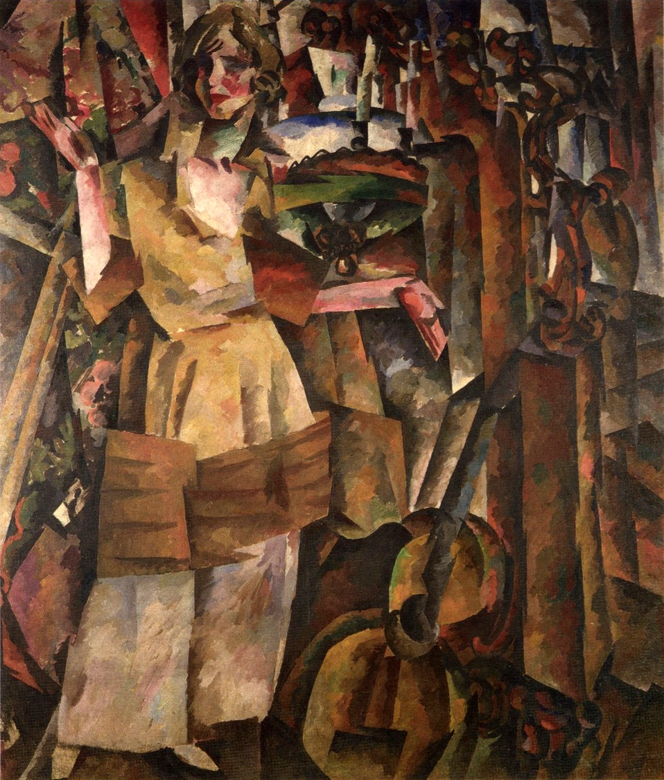 Aleksandra Khokhlova by Aristarkh Lentulov