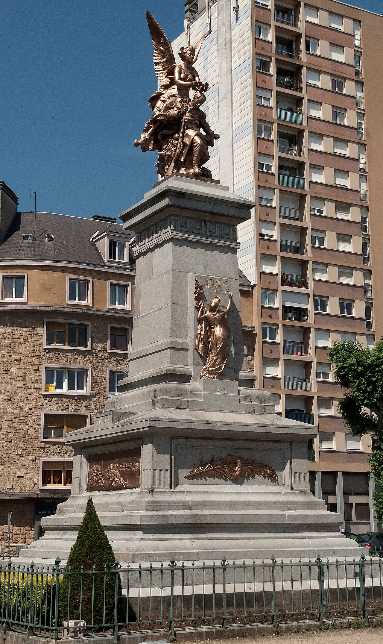 Franco-Prussian War memorial of Sedan by Aristide Croisy