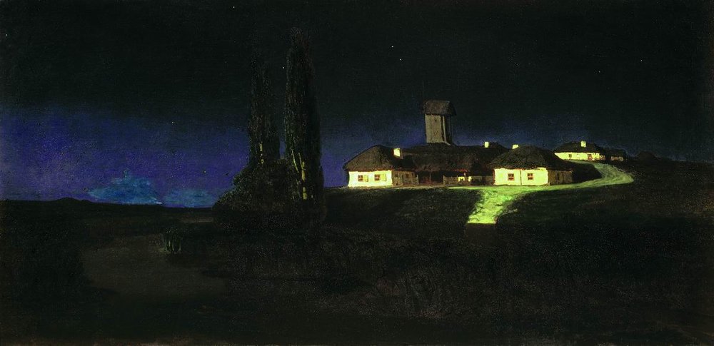 Ukrainian Night by Arkhip Kuindzhi