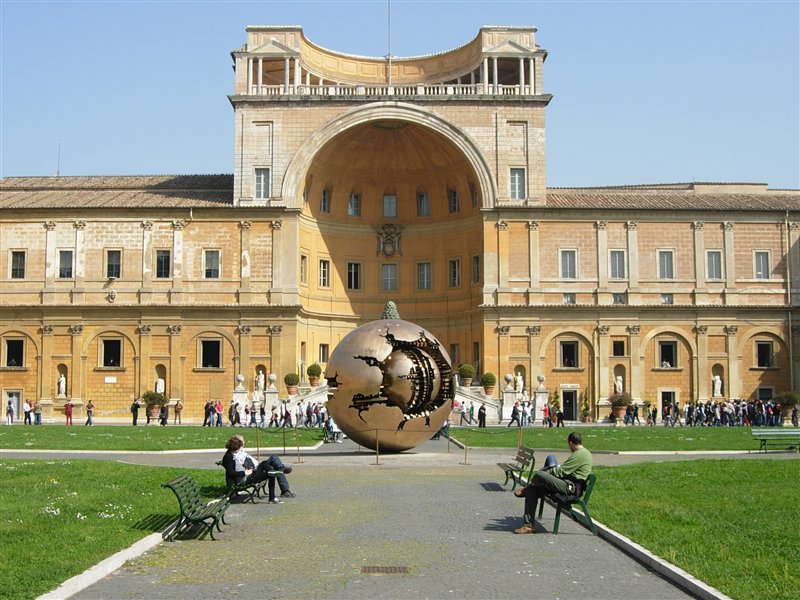 Sphere Within Sphere by Arnaldo Pomodoro