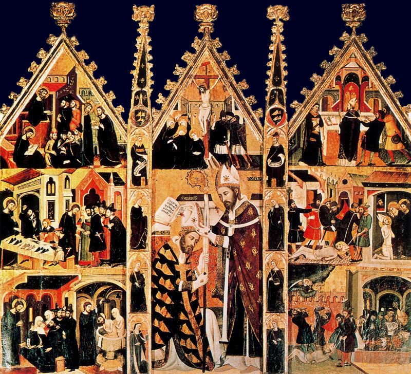 Retable of St. Mark by Arnau Bassa