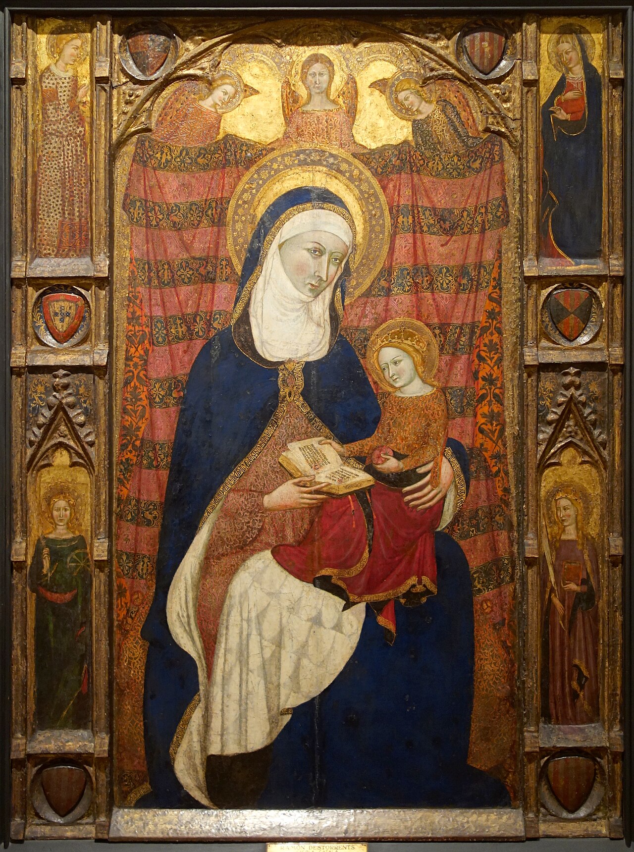 Retaule de Santa Anna i la Mare de Déu by Arnau Bassa