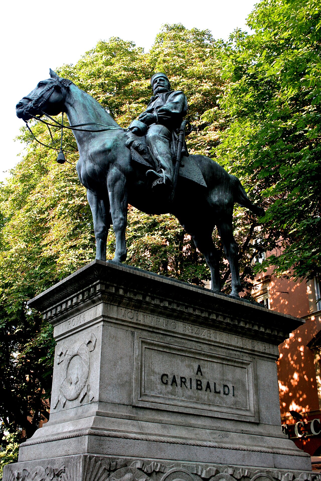 Monument to Giuseppe Garibaldi by Arnoldo Zocchi
