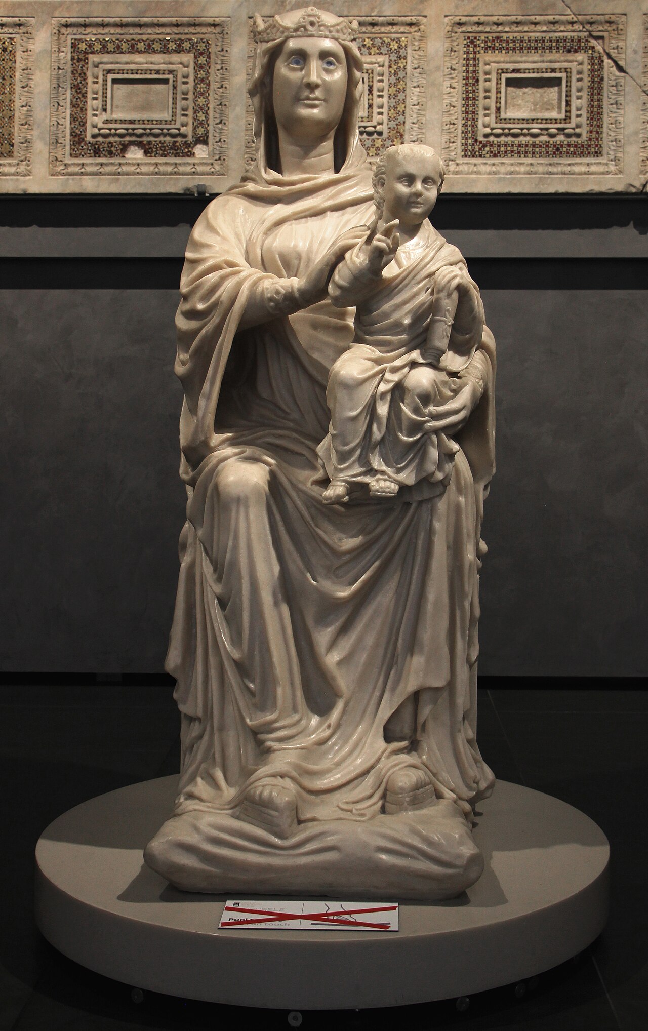 Madonna with Glass Eyes by Arnolfo di Cambio