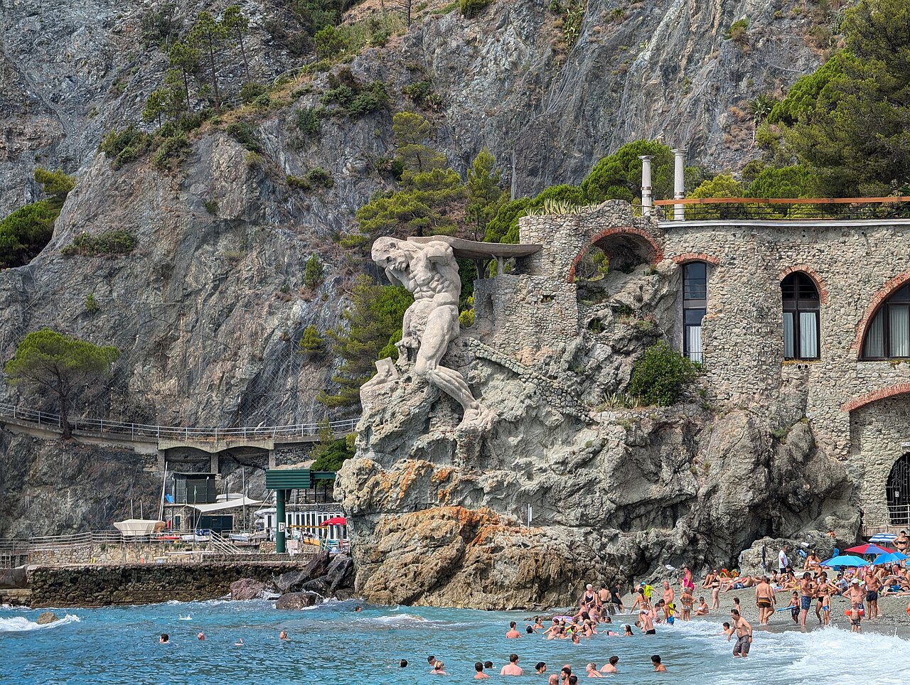 Statue of the Giant or Neptune by Arrigo Minerbi