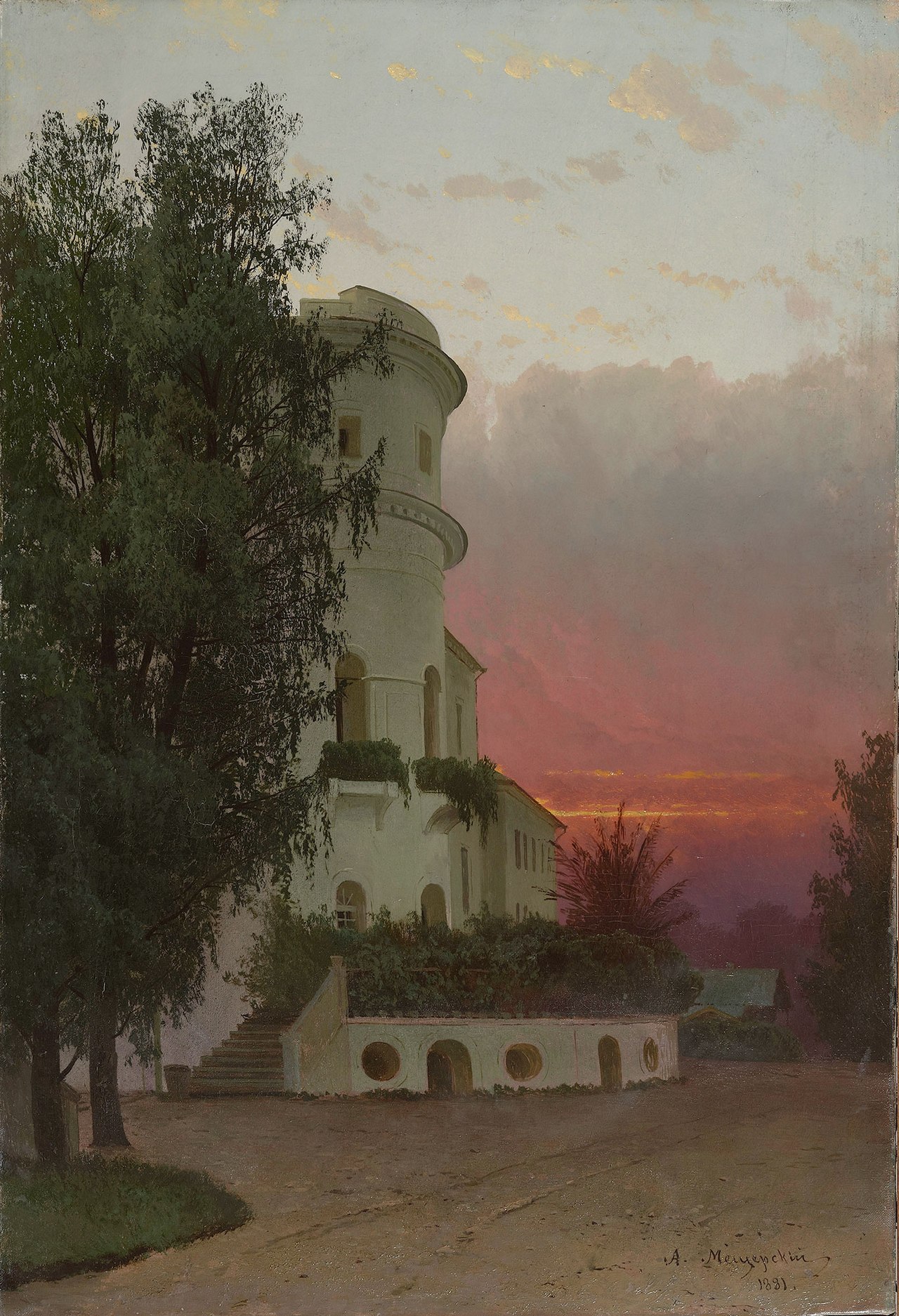 Sunset by Arseny Meshchersky