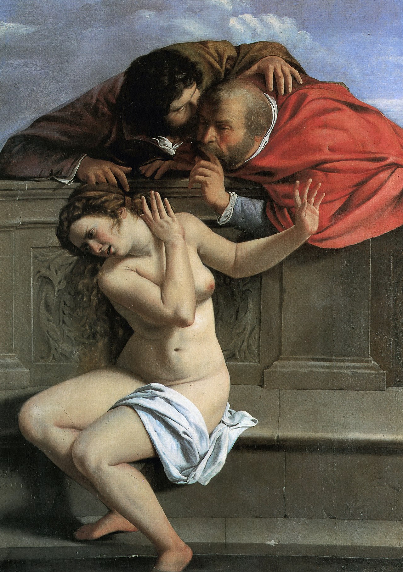 Susanna and the Elders by Artemisia Gentileschi