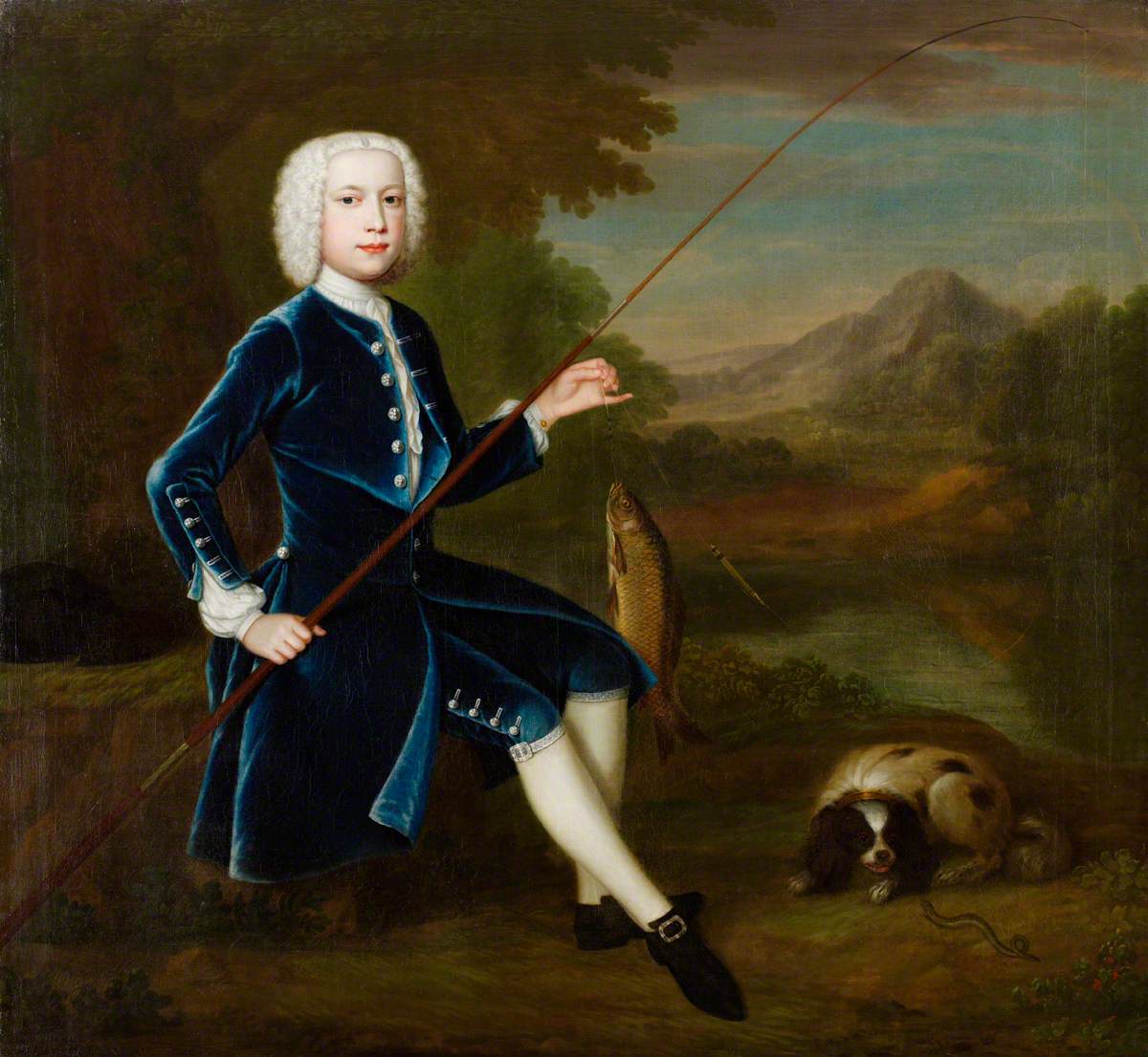 Young Man, the Young Waltonian by Arthur Devis