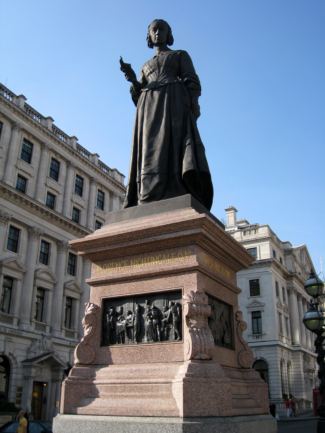 Statue of Florence Nightingale by Arthur George Walker