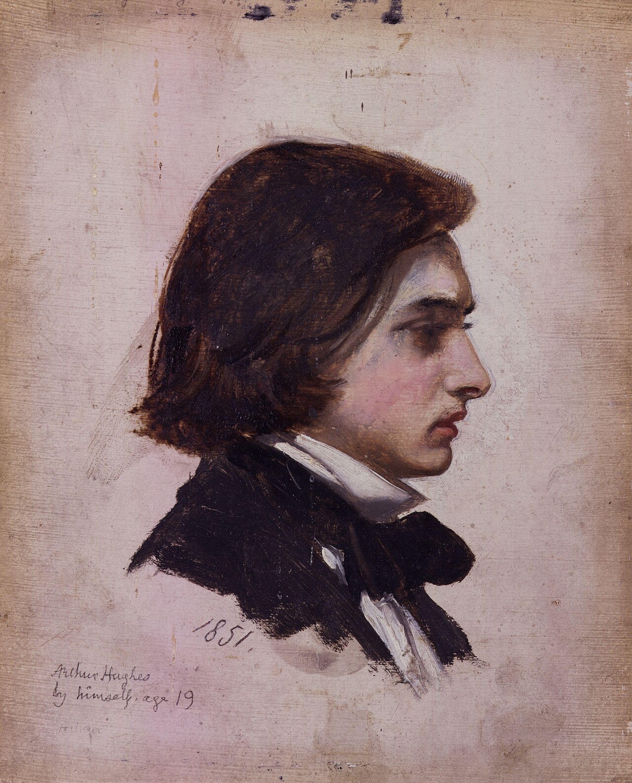Portrait of Arthur Hughes