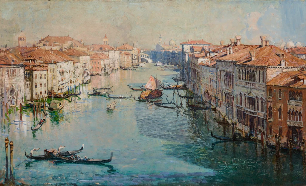 The Grand Canal by Arthur Streeton