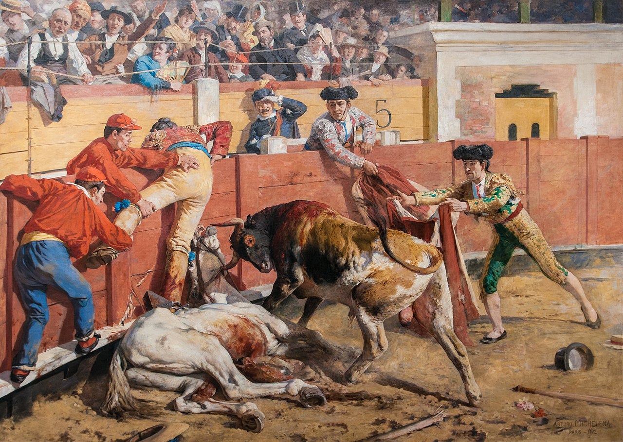 La vara rota by Arturo Michelena