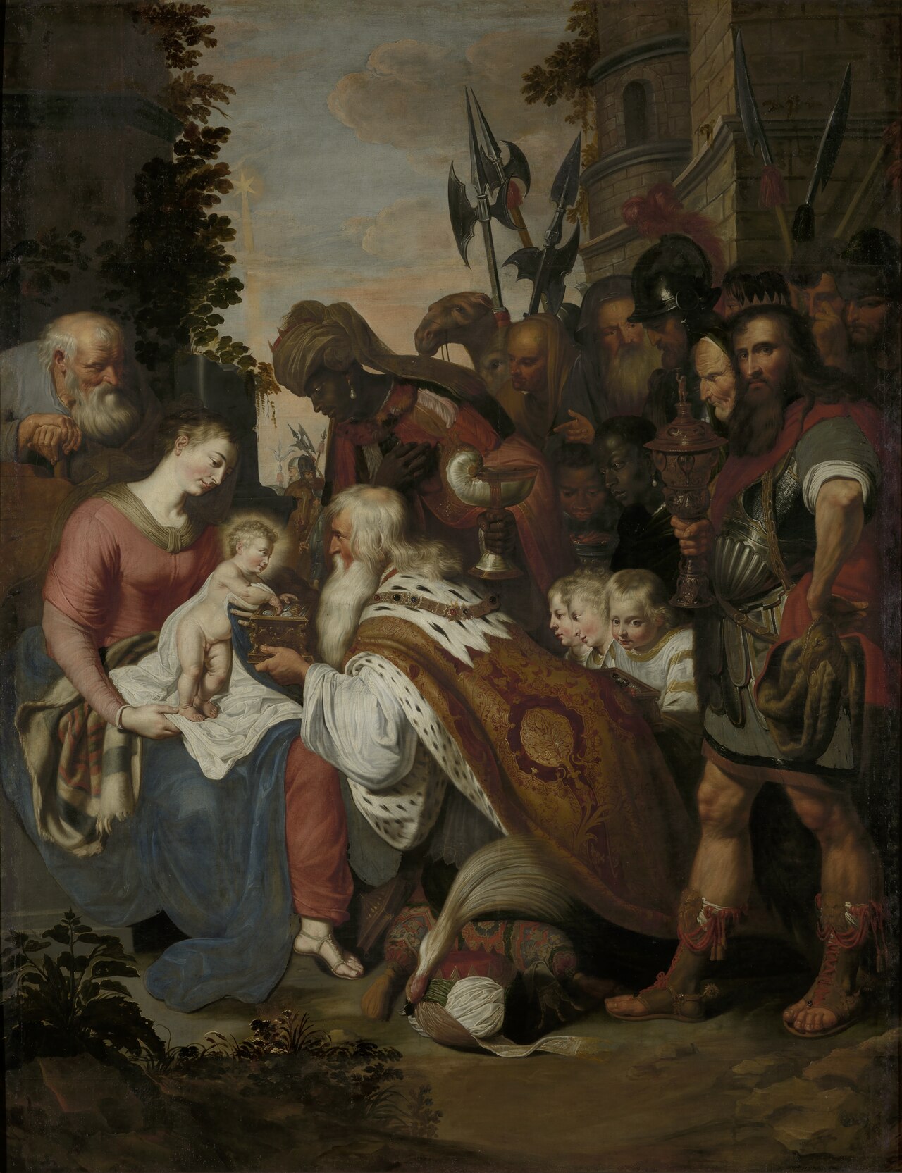 The Adoration of the Magi by Artus Wolffort
