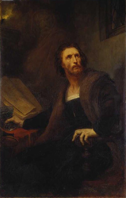 Faust with the cup by Ary Scheffer
