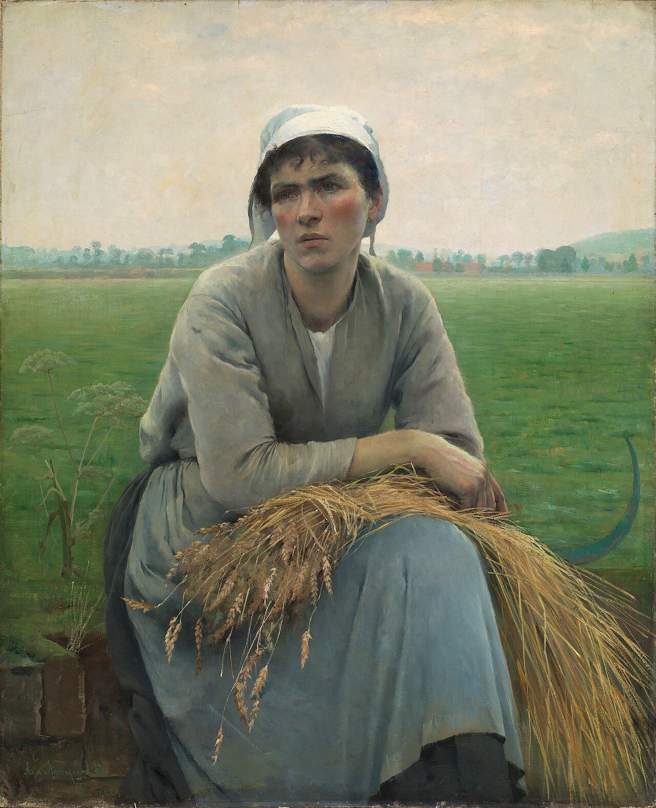Peasant Woman from Normandy by Asta Nørregaard