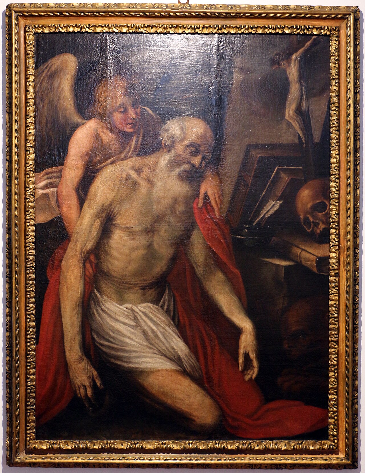 St Jerome in Extasy by Astolfo Petrazzi