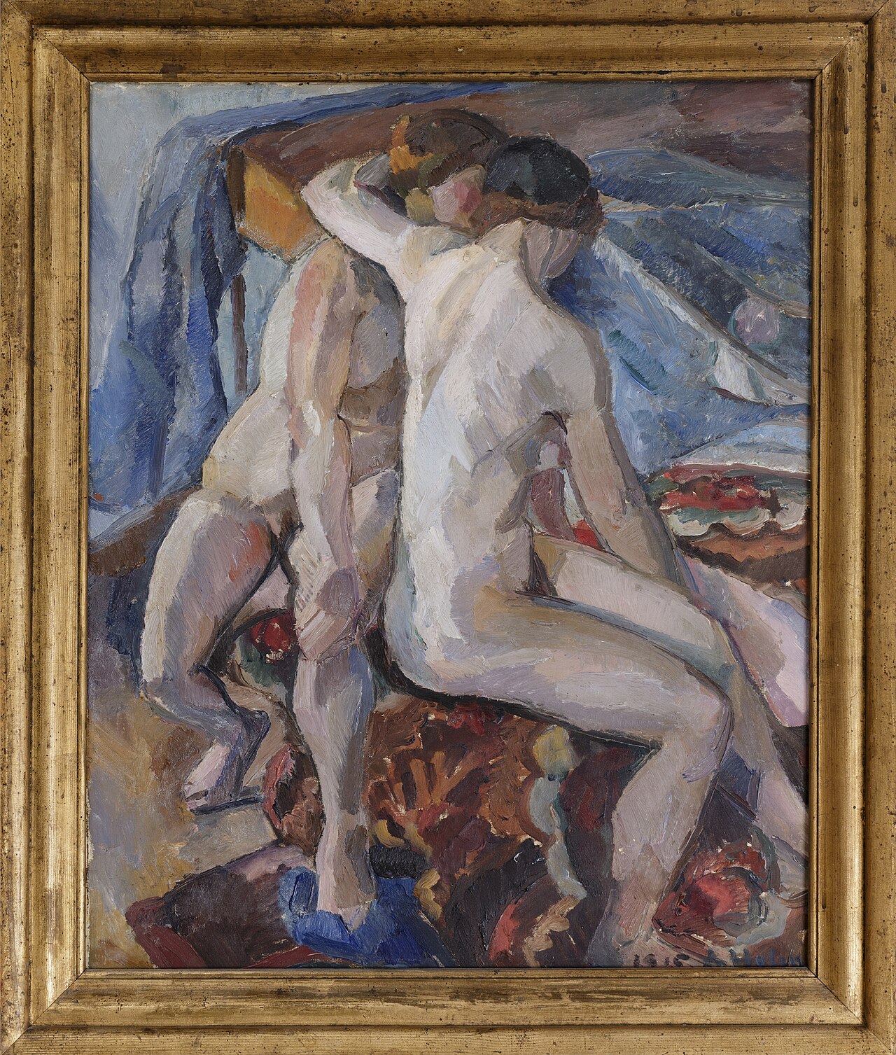 Two models by Astrid Holm