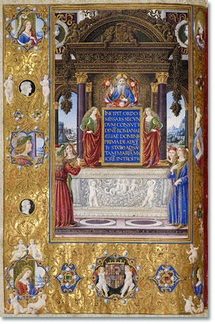 Missal of Matthias Corvin by Attavante degli Attavanti