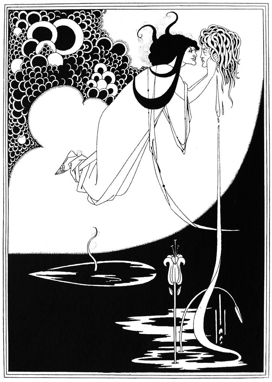 The Climax (illustration) by Aubrey Beardsley