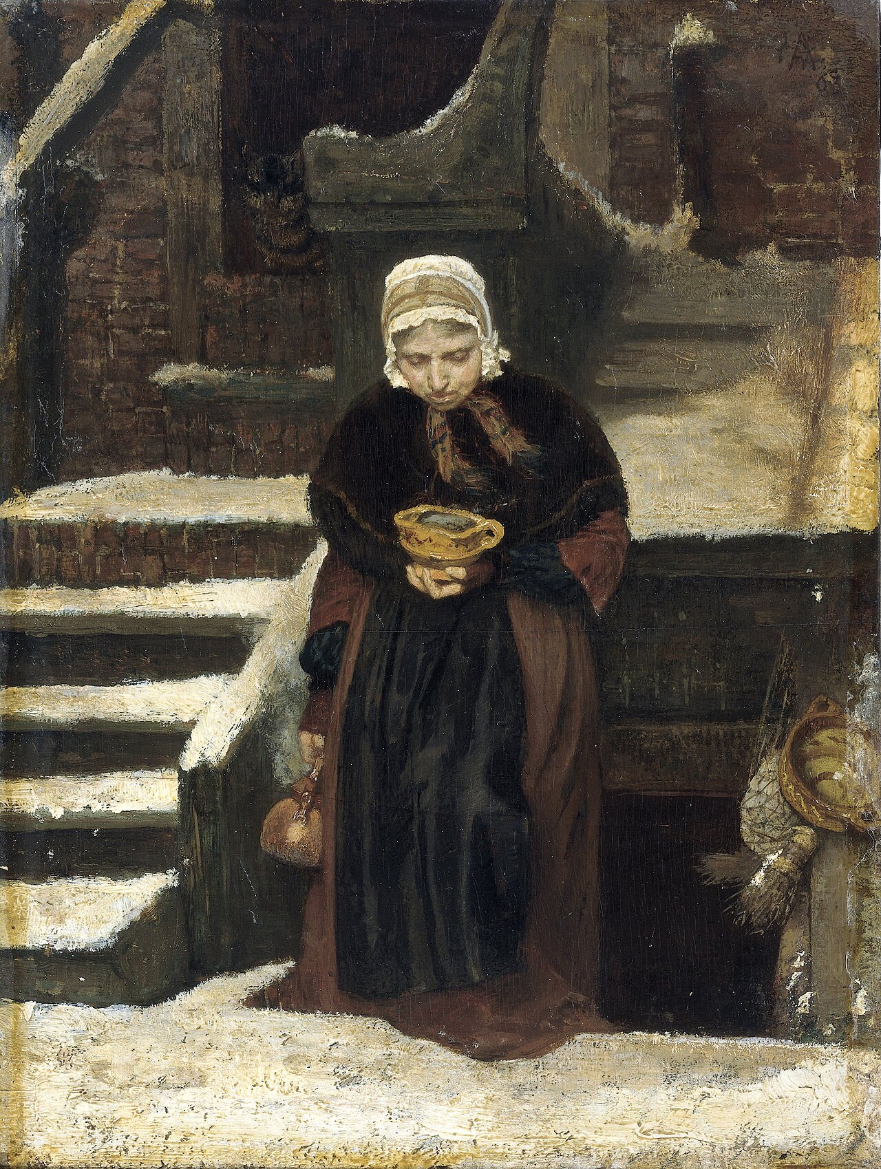 In Later Life by August Allebé