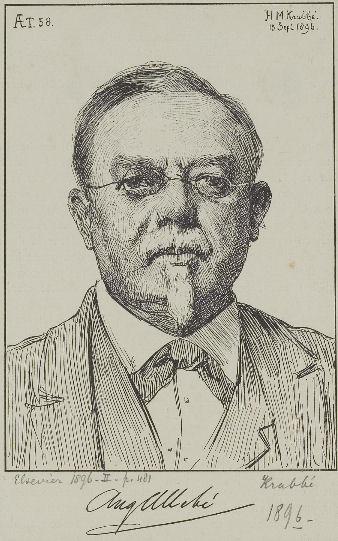 Portrait of August Allebé