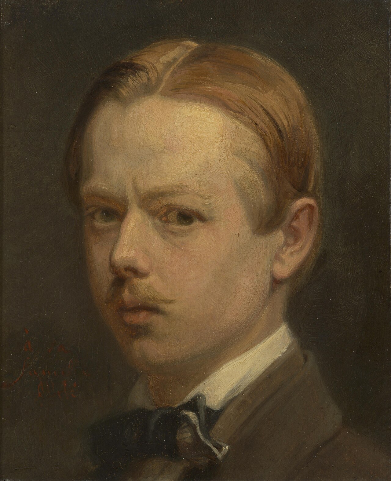 Self-portrait by August Allebé
