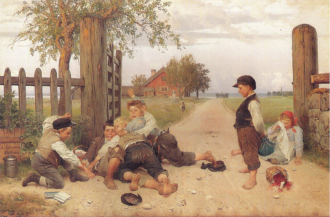 Grindslanten by August Malmström