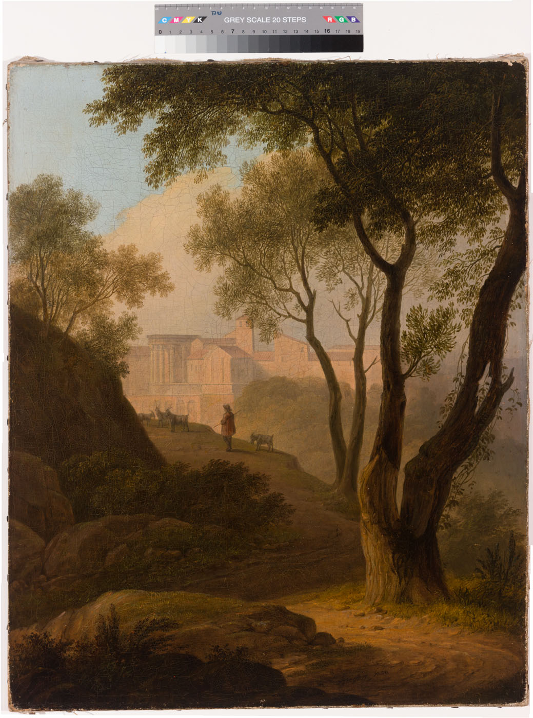 Landscape by August Matthias Hagen