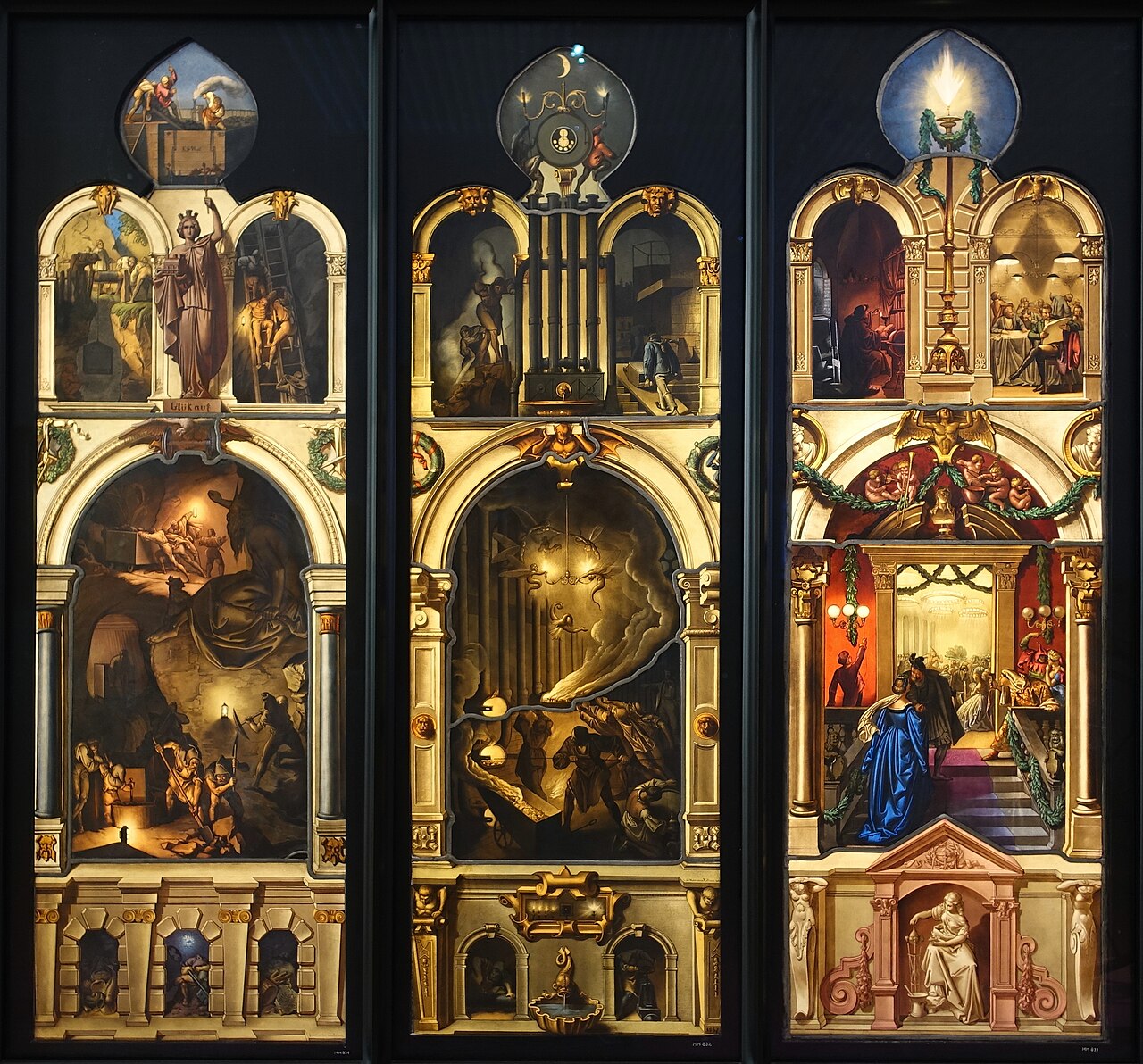 The Production and Blessings of Gas Light by August von Kreling