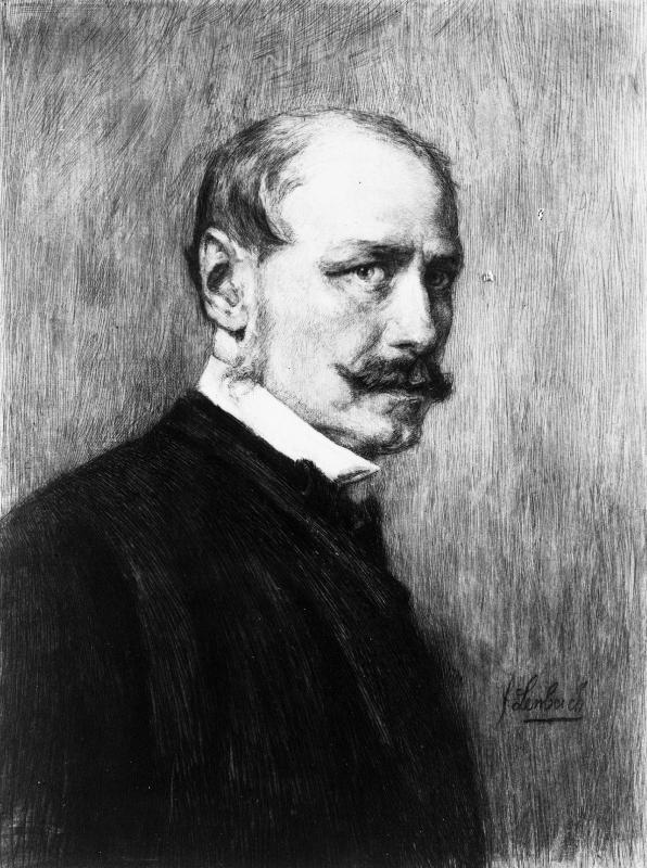 Portrait of August von Pettenkofen
