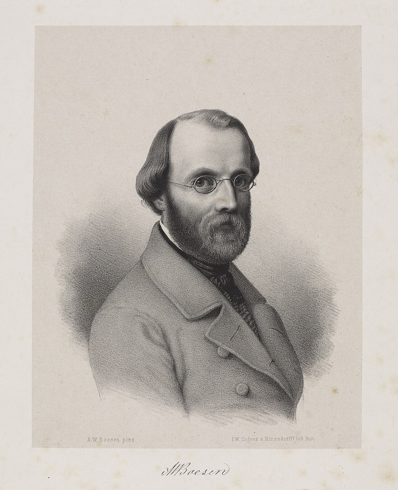 Portrait of August Wilhelm Boesen