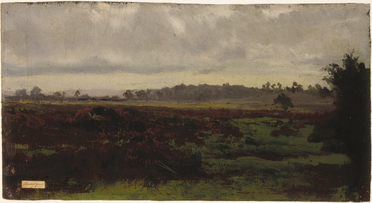 Marshlands by Auguste Bonheur