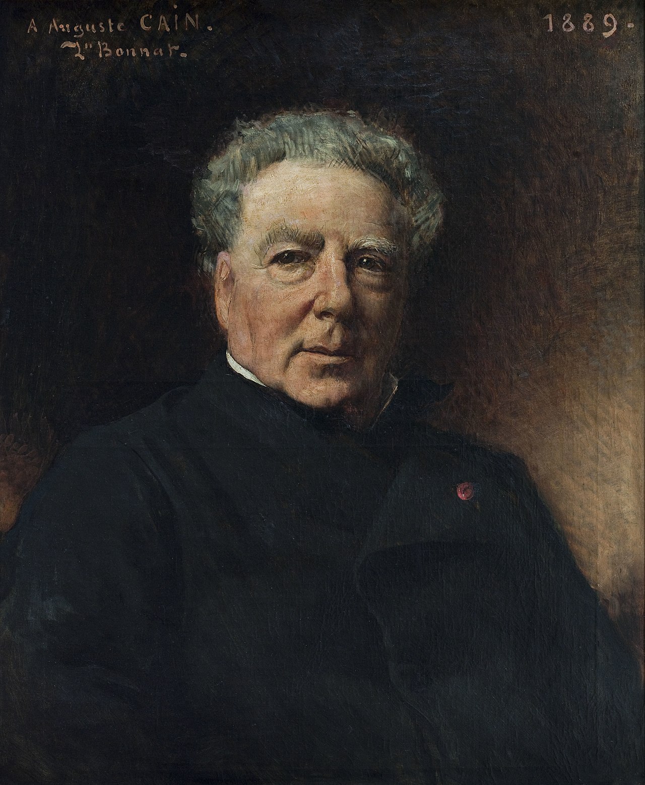 Portrait of Auguste Cain