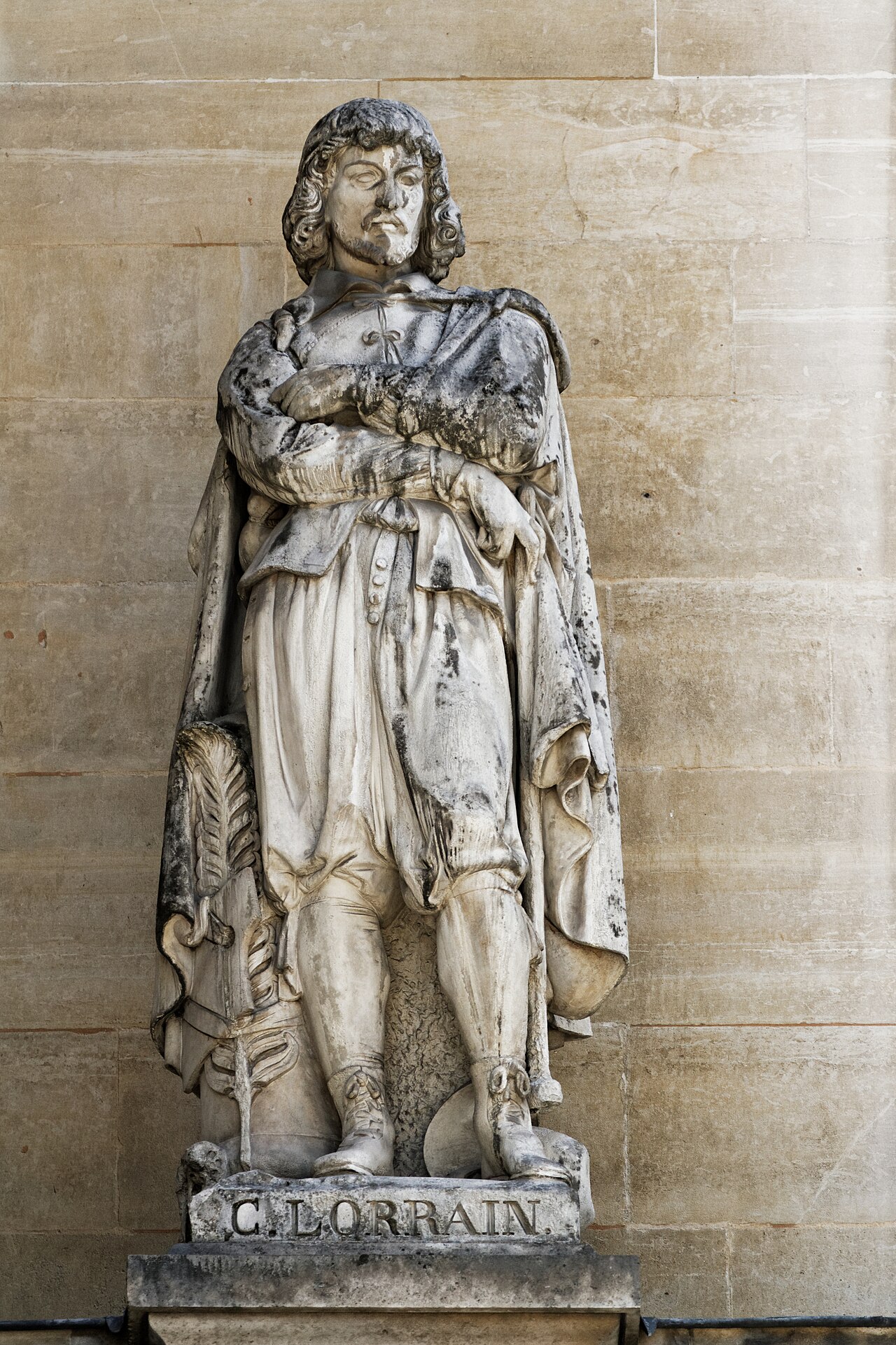 Claude Gellée by Auguste-Hyacinthe Debay