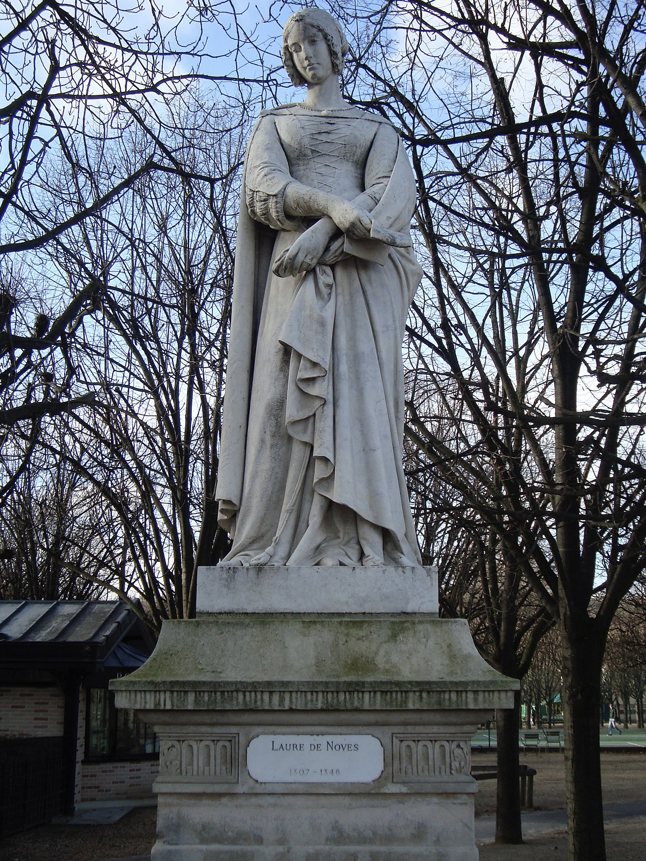 Laure de Noves by Auguste Ottin