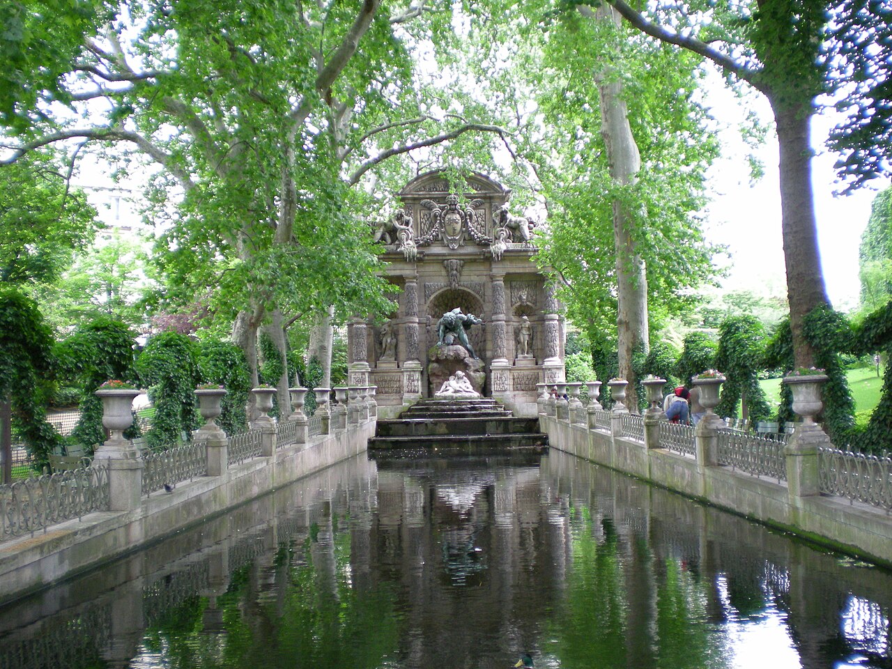 Medici Fountain by Auguste Ottin