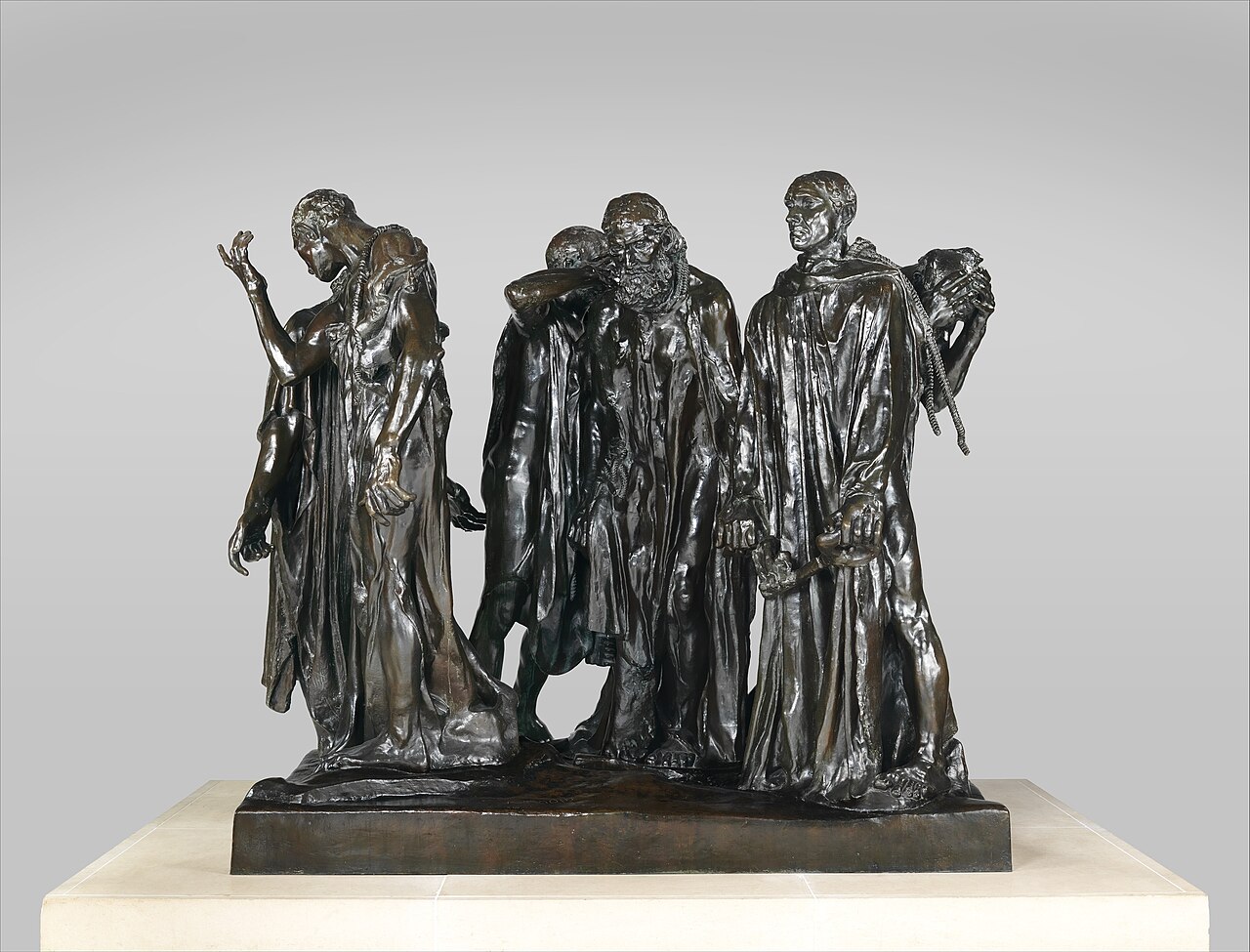 The Burghers of Calais by Auguste Rodin