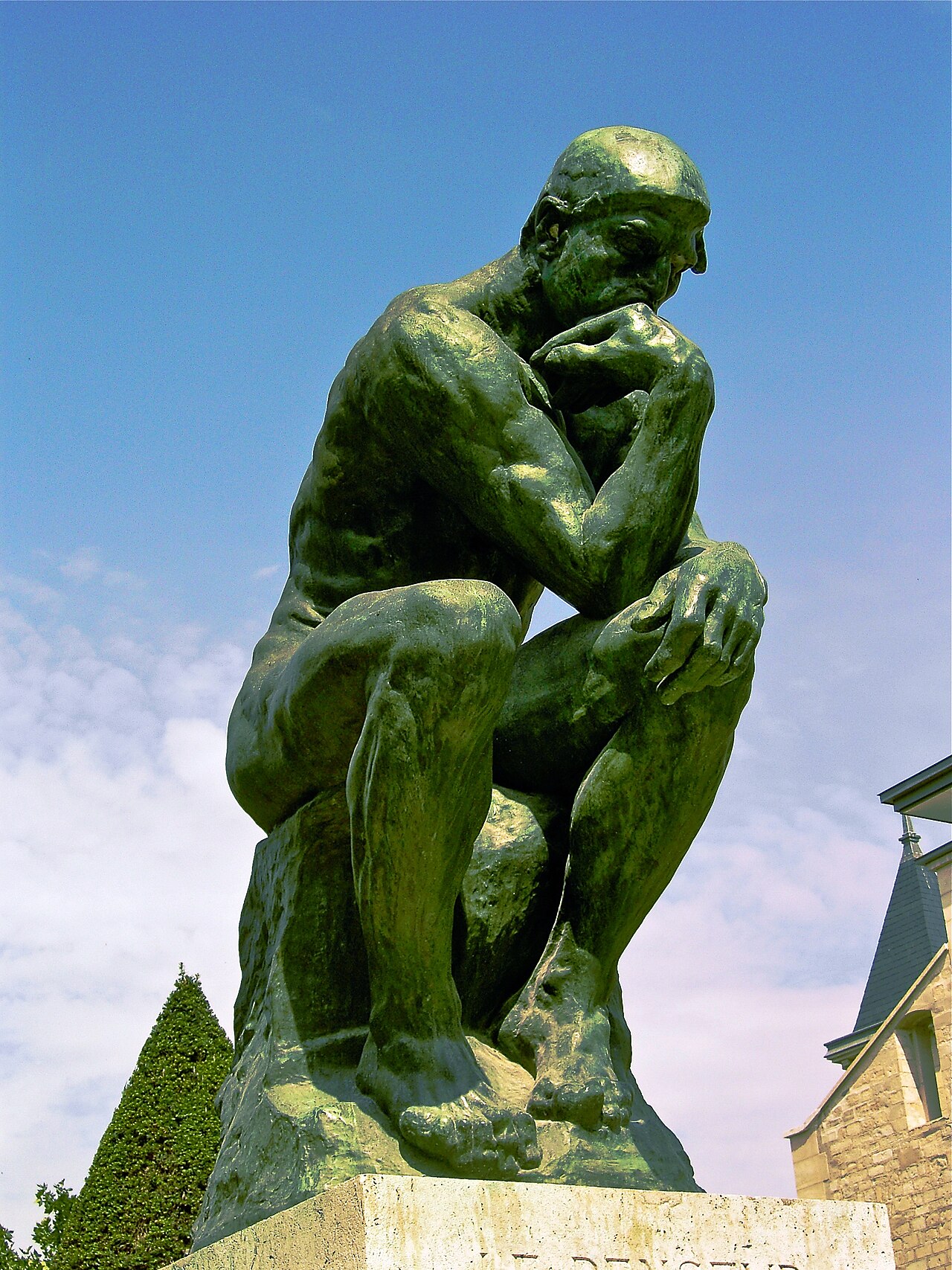 The Thinker by Auguste Rodin