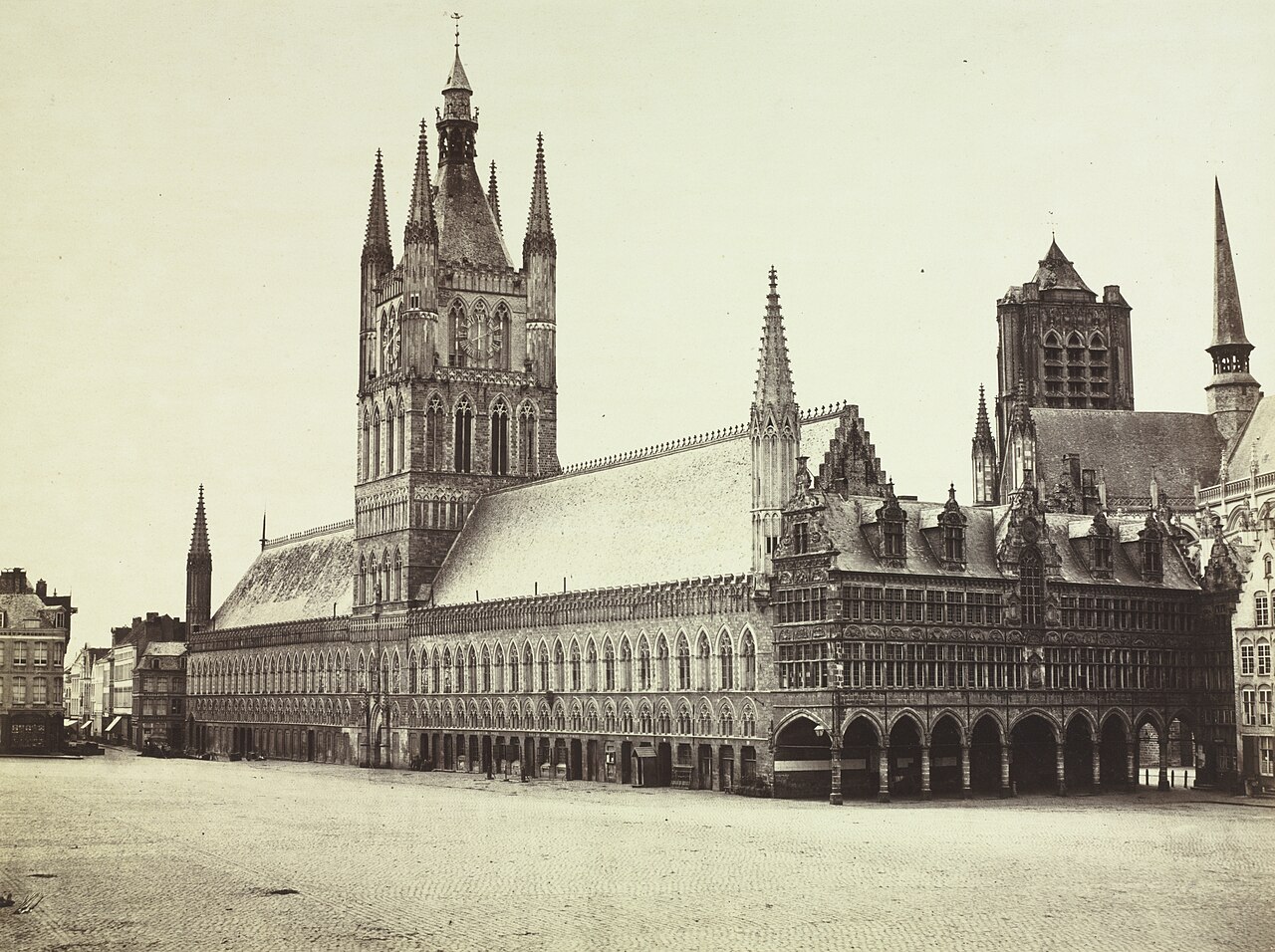 Ypres, Belgium by Auguste-Rosalie Bisson