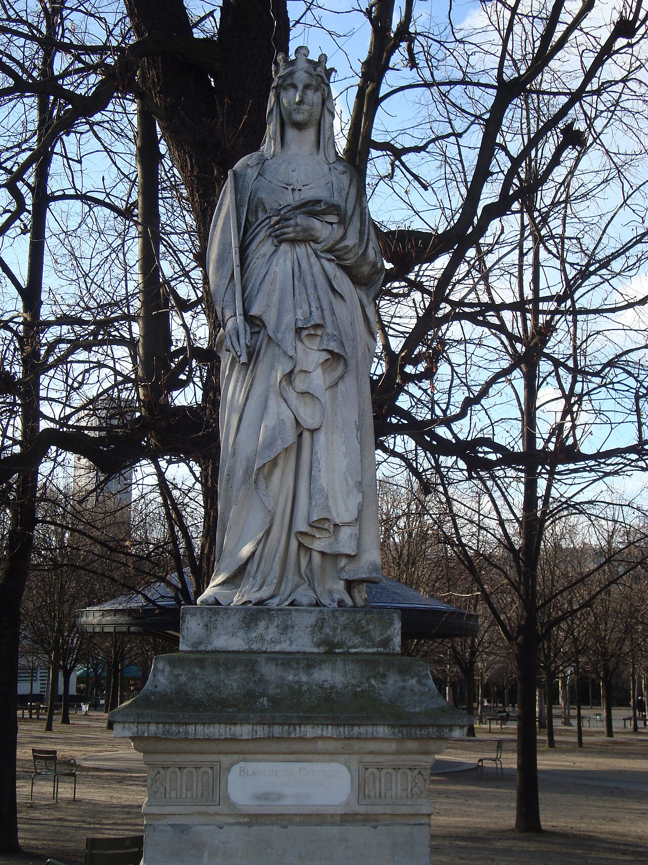 Blanche of Castille by Augustin-Alexandre Dumont