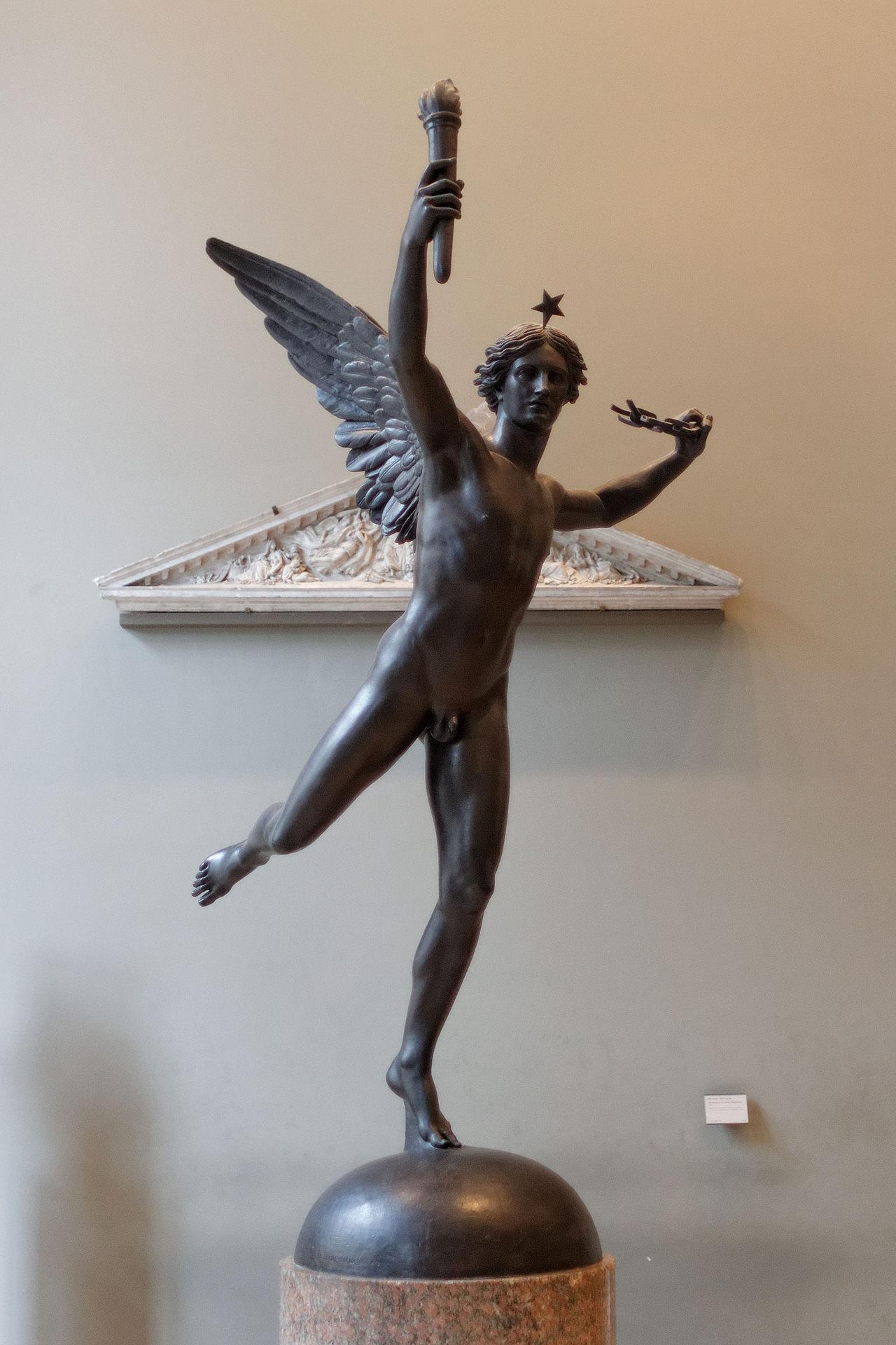 Le Génie de la Liberté, Dumont by Augustin-Alexandre Dumont