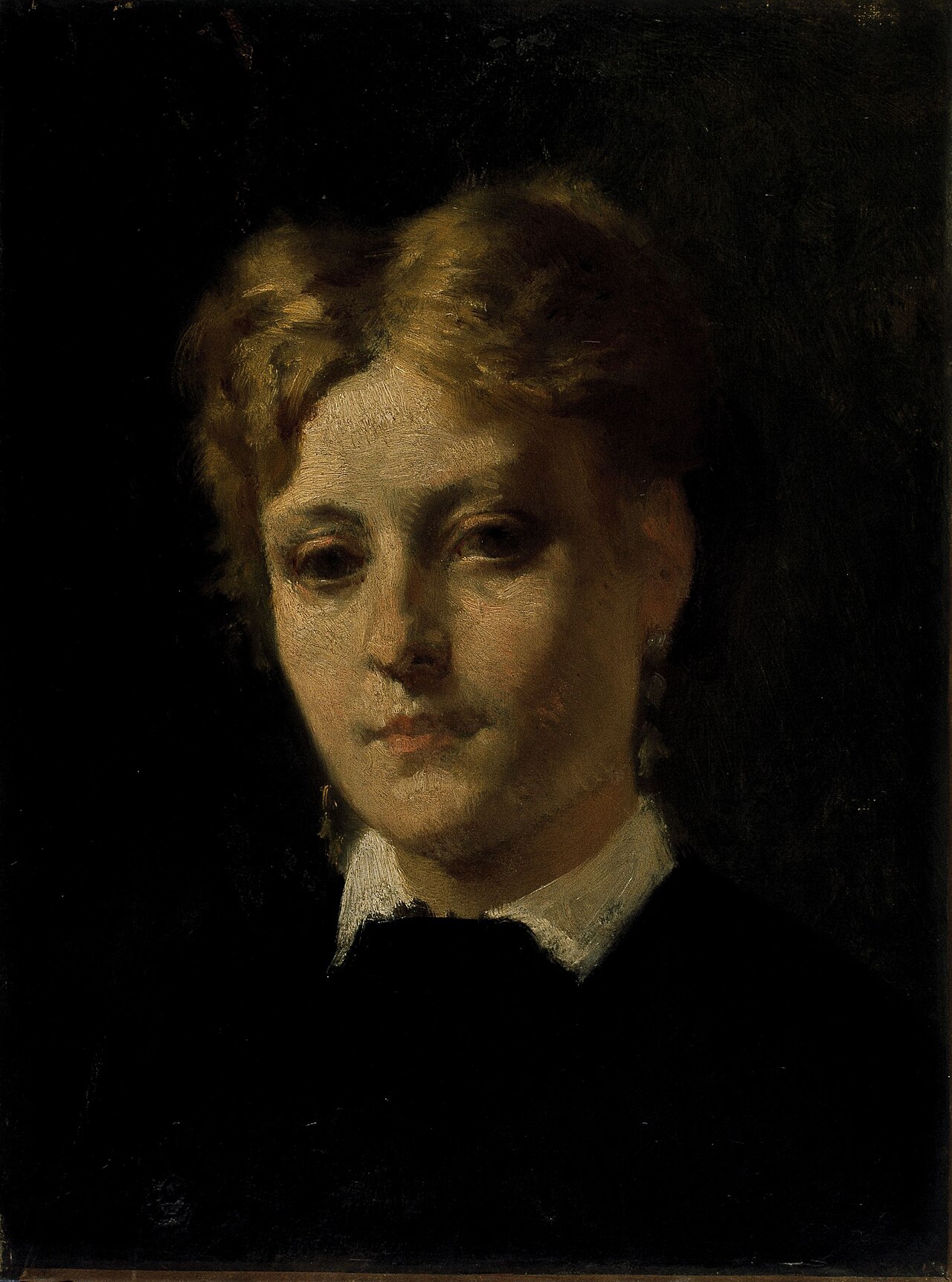 Portrait of a Girl by Augustin Feyen-Perrin