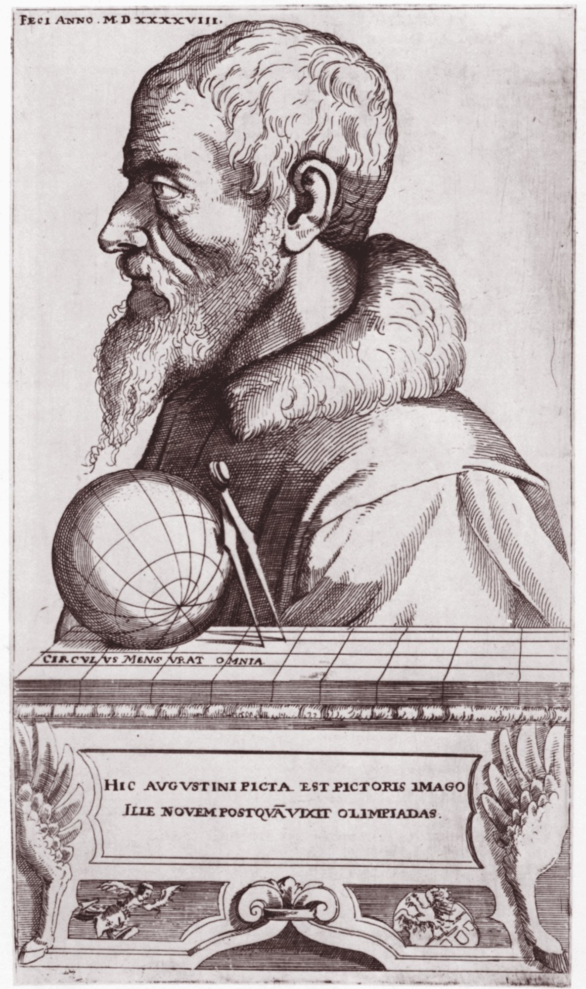 Portrait of Augustin Hirschvogel
