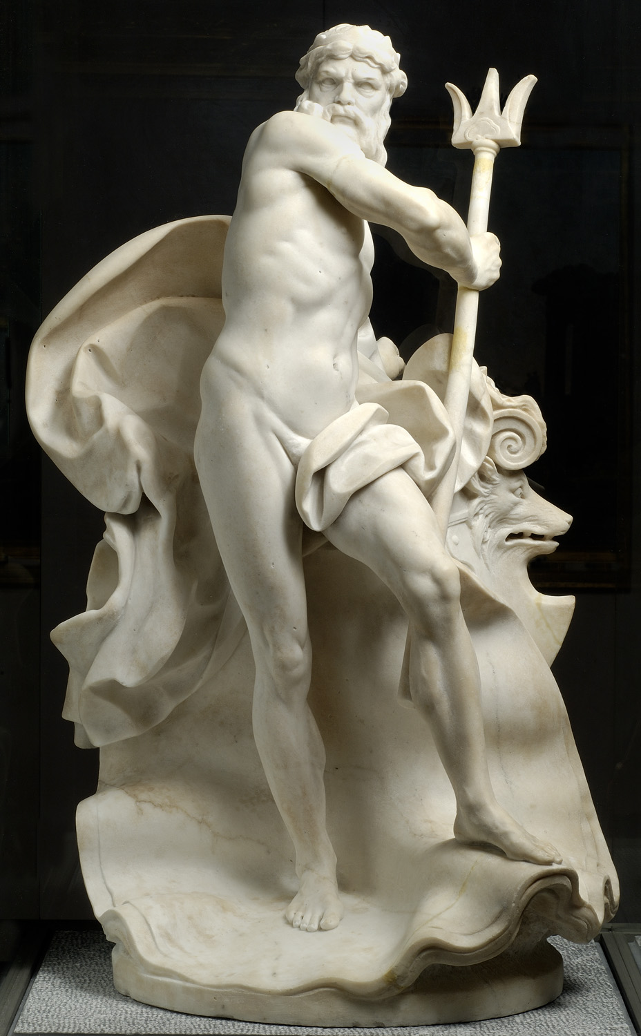 Neptune by Augustin Pajou