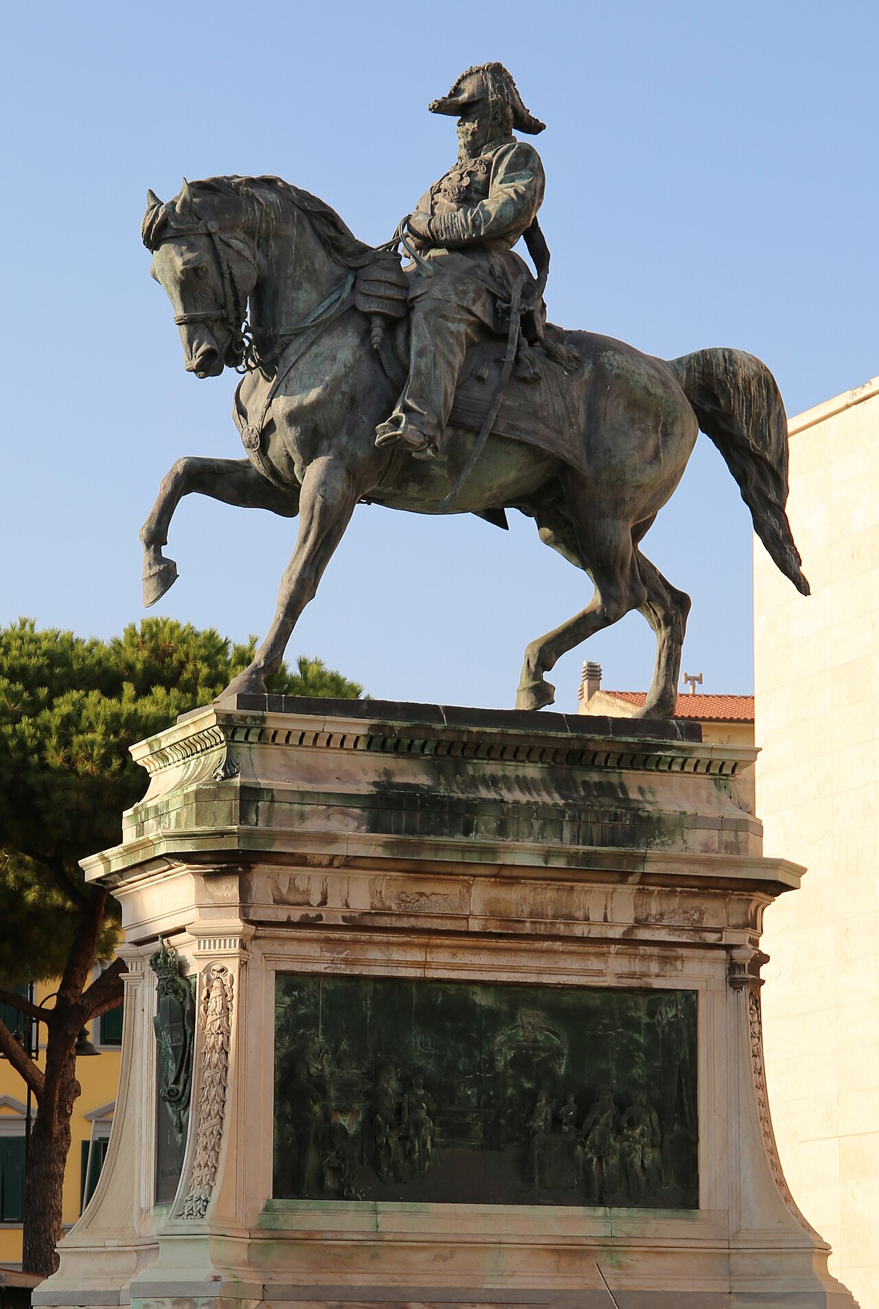 Equestrian statue of Vittorio Emanuele II by Augusto Rivalta