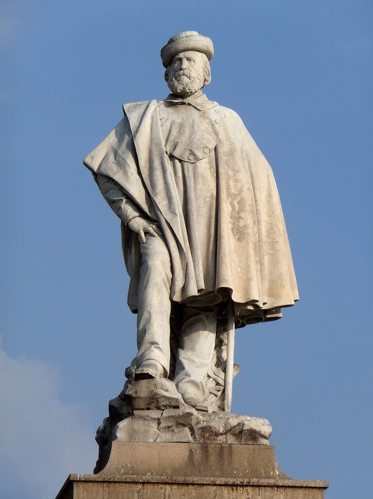Monument to Giuseppe Garibaldi by Augusto Rivalta