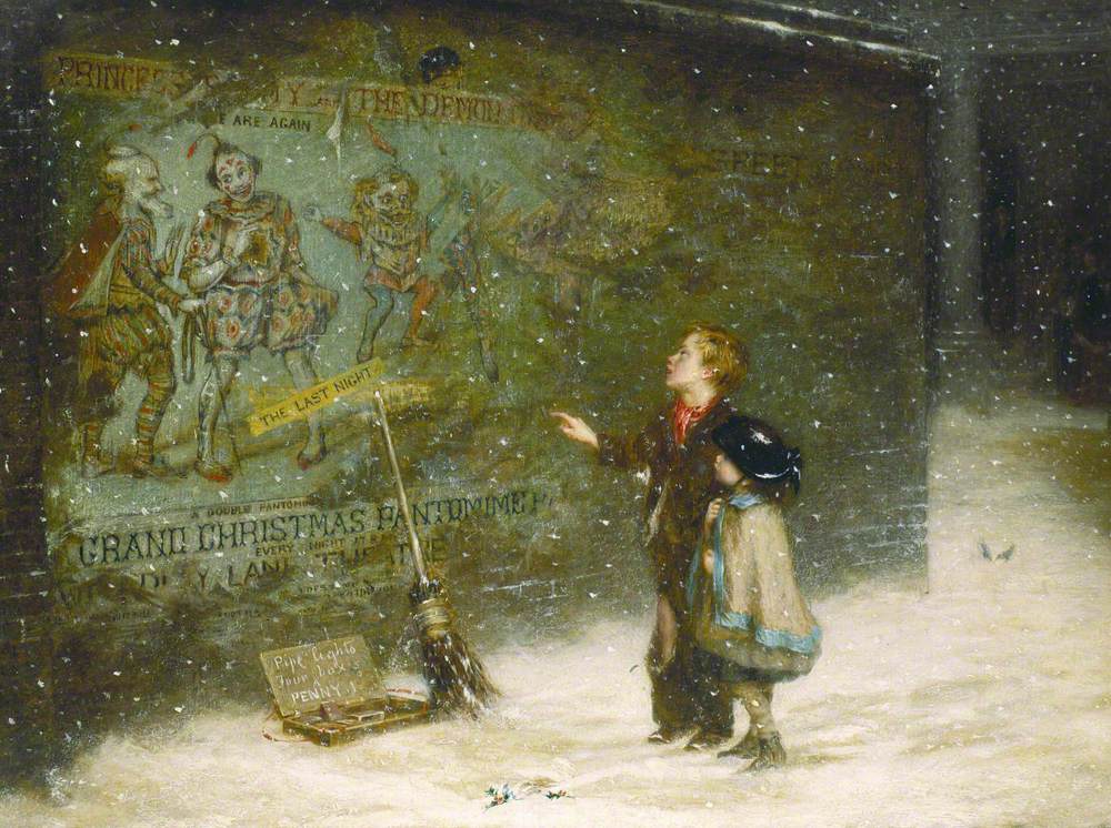 Remembering Joys That Have Passed Away by Augustus Edwin Mulready